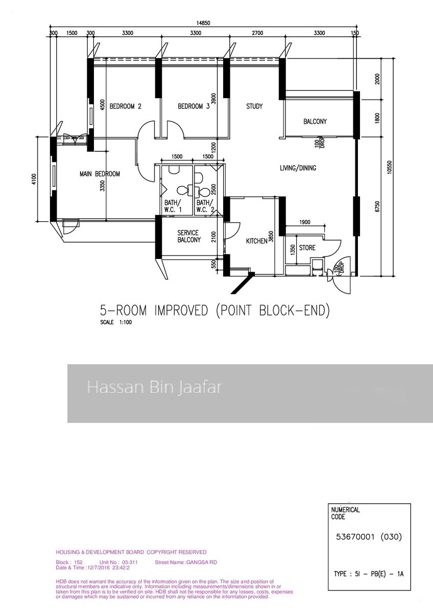 Blk 152 Gangsa Road (Bukit Panjang), HDB 5 Rooms #174780382